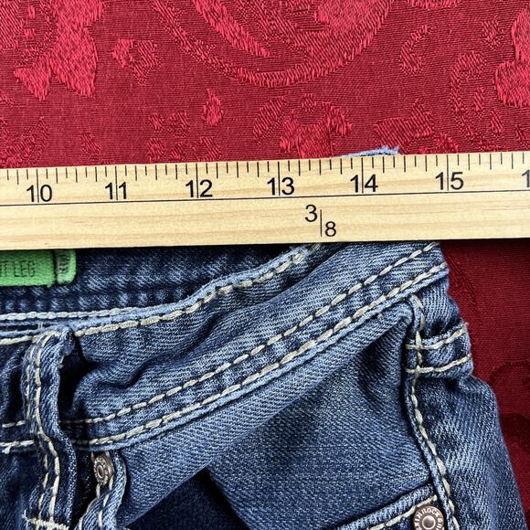 Rock And Roll Jeans Pistol Straight Mens Tagged Sz 30wx30 Actual 29.5x28" - Picture 7 of 12